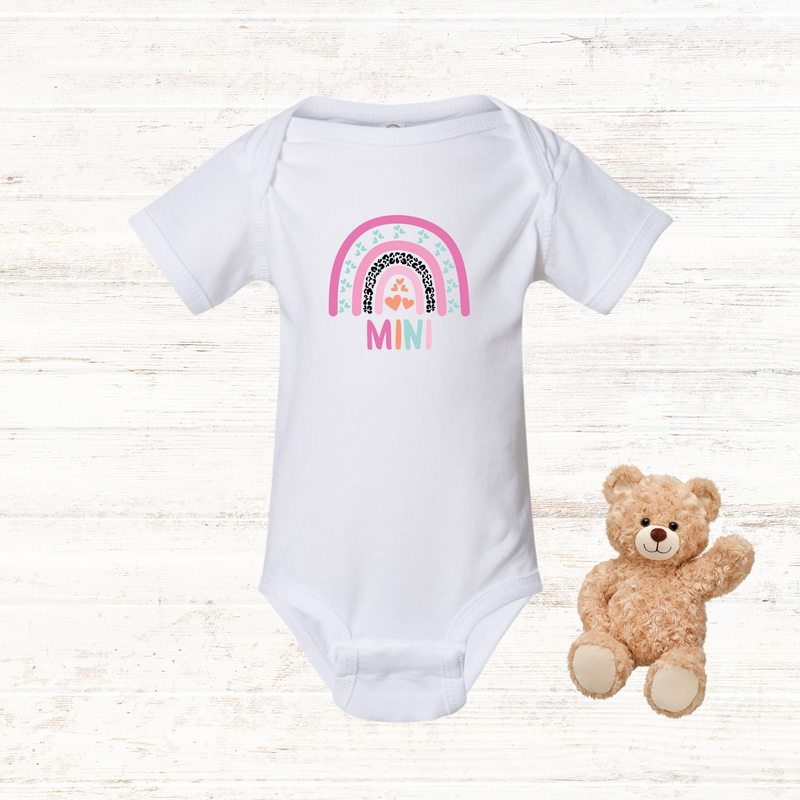 Mini Me - Rainbow Bodysuit