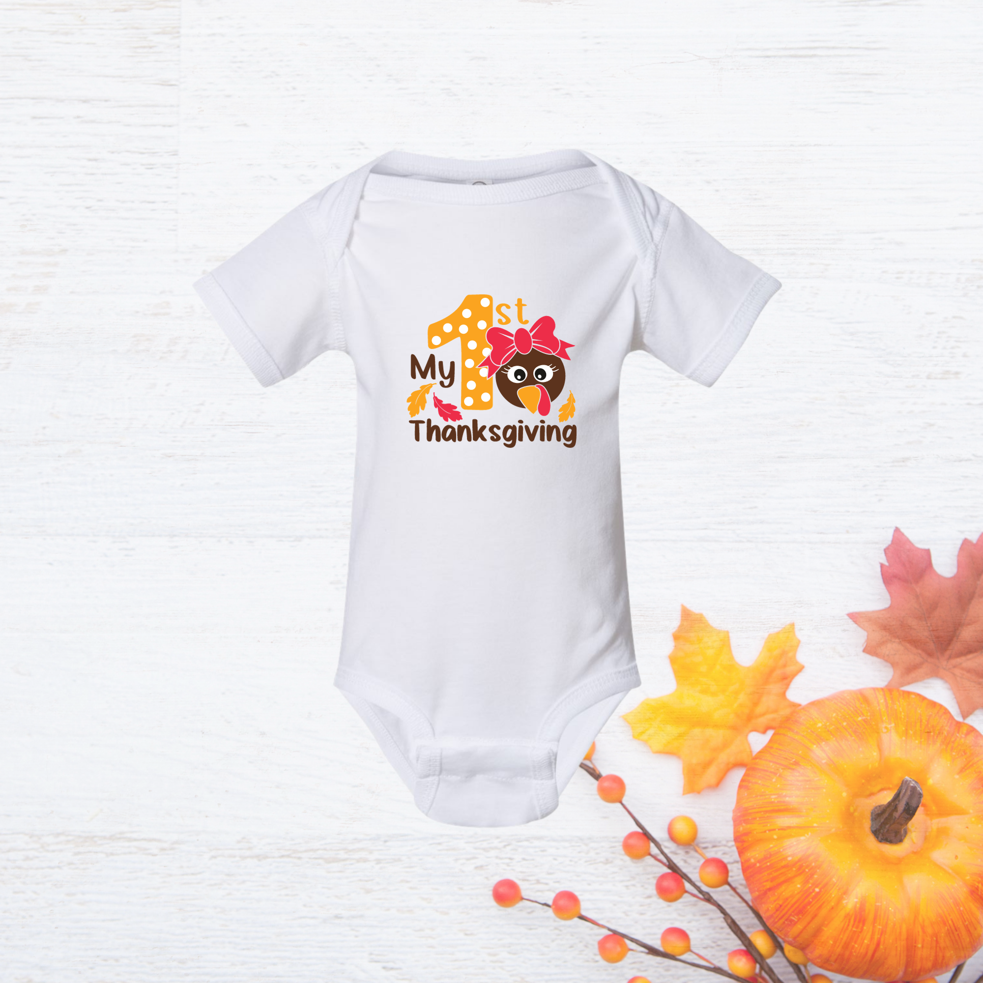 My 1st thanksgiving 2024 onesie