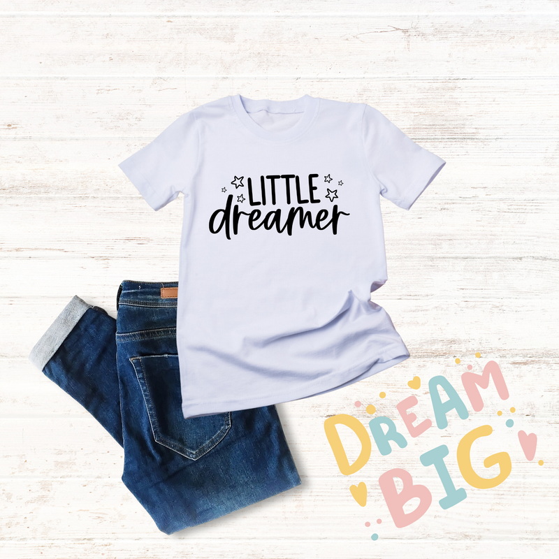 Little Dreamer - T-shirt - Personalized Gift - Youth Size