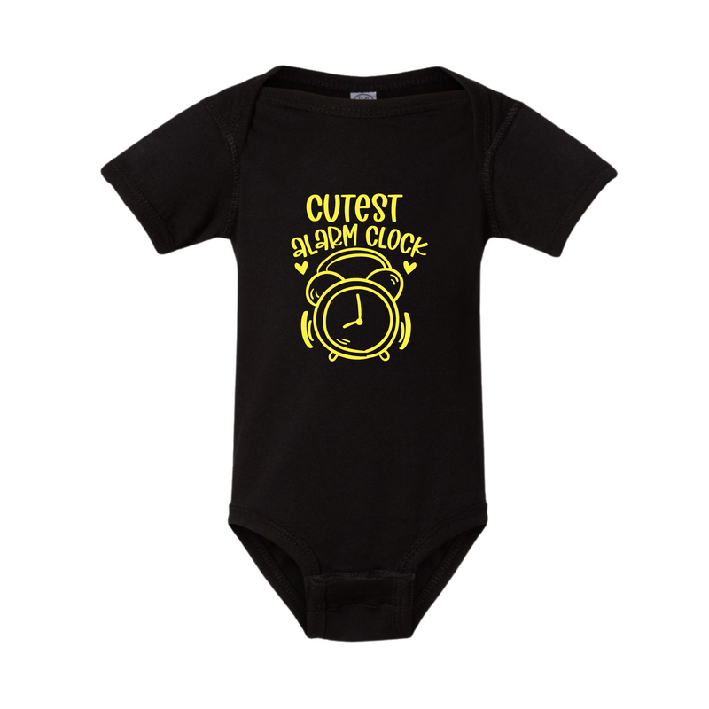 Cutest Alarm Clock - Baby Bodysuit