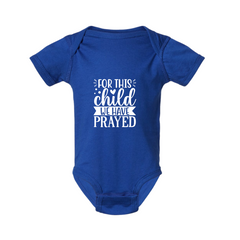 For This Child We Have Prayed - Baby Bodysuit - Baby onesie