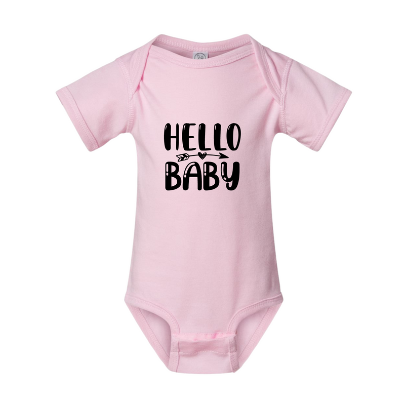 Hello Baby - Baby Bodysuit - Baby onesie