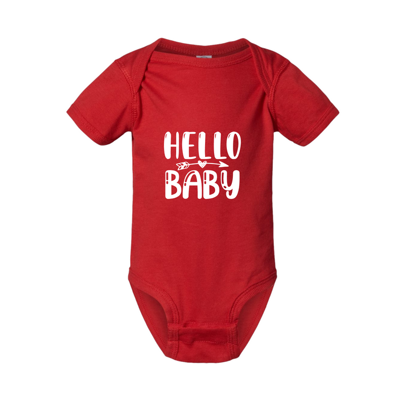 Hello Baby - Baby Bodysuit - Baby onesie