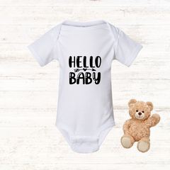 Hello Baby - Baby Bodysuit - Baby onesie