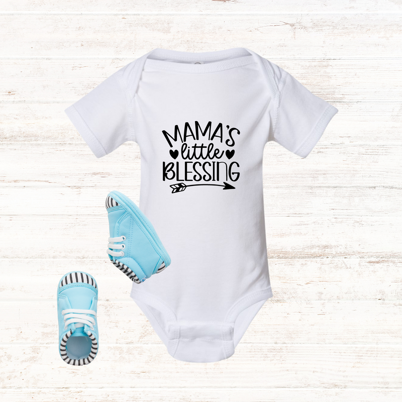 Mama's Little Blessing - Baby Bodysuit - Baby Onesie